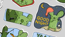 Rabtus & Cumber emoticon packs for Viber & Kanvas